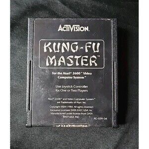 Atari 2600 Kung-Fu Master Activision Cartridge Only UNTESTED